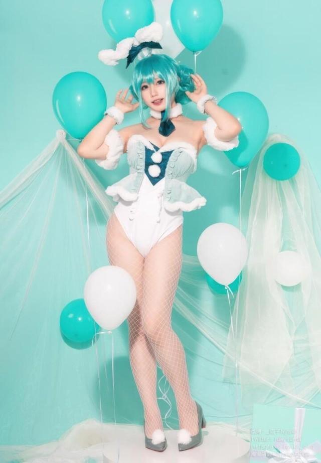 Nyako喵子 NO.069 初音白兔[41P-323M]