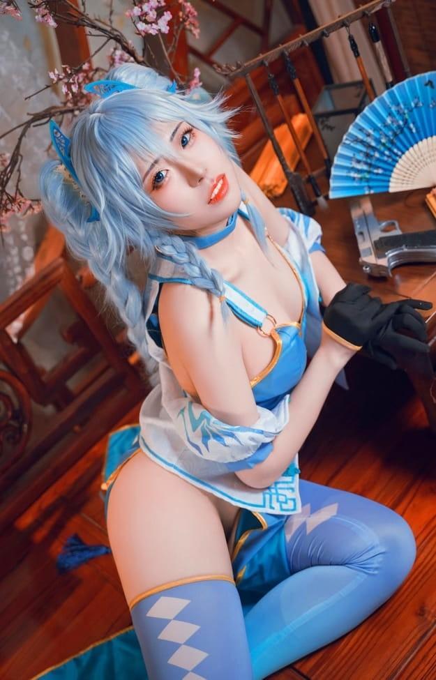 虎森森 – 少女前线 翠雀媚 [40P-146M]