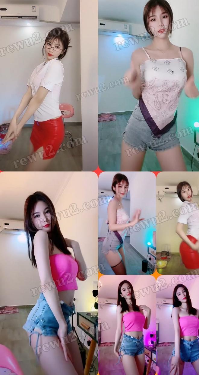 【快手主播】好甜云朵顶跨类舞蹈 无水印（9v/740m）素材分享