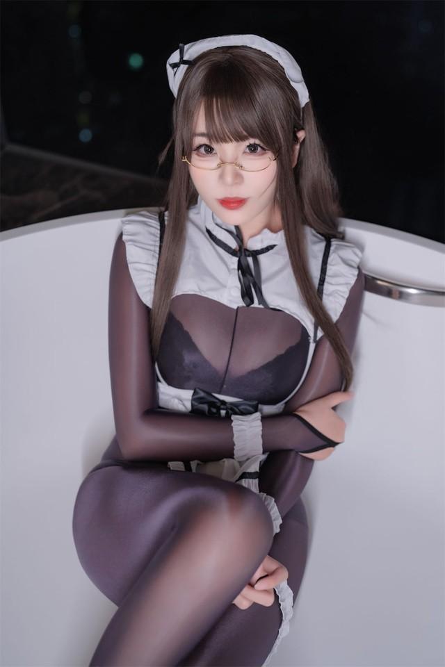 轩萧学姐 NO.063 连体丝女仆[90P 367MB]