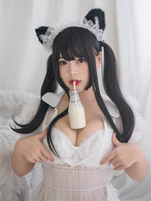 白烨 VOL.066 白猫透明女仆[88P8V-507MB]