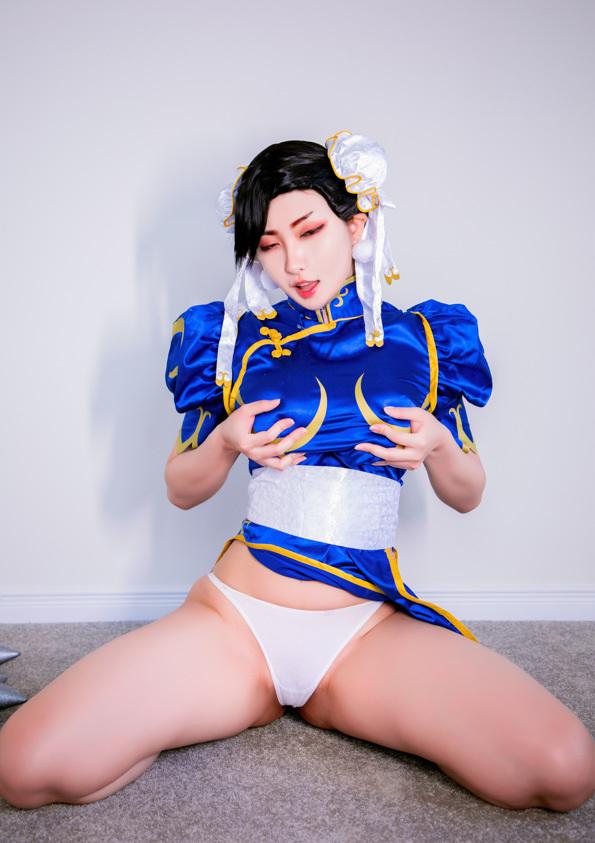 MisswarmJ – NO.18 Chun Li[54P/87MB]