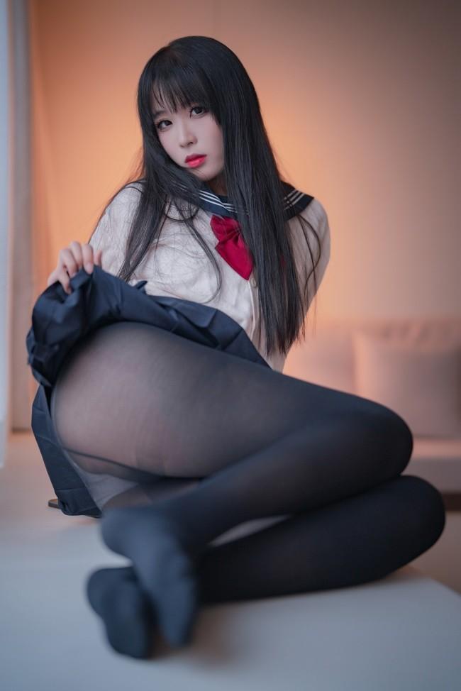 轩萧学姐 NO.043 JK厚裤袜 [44P-167M]