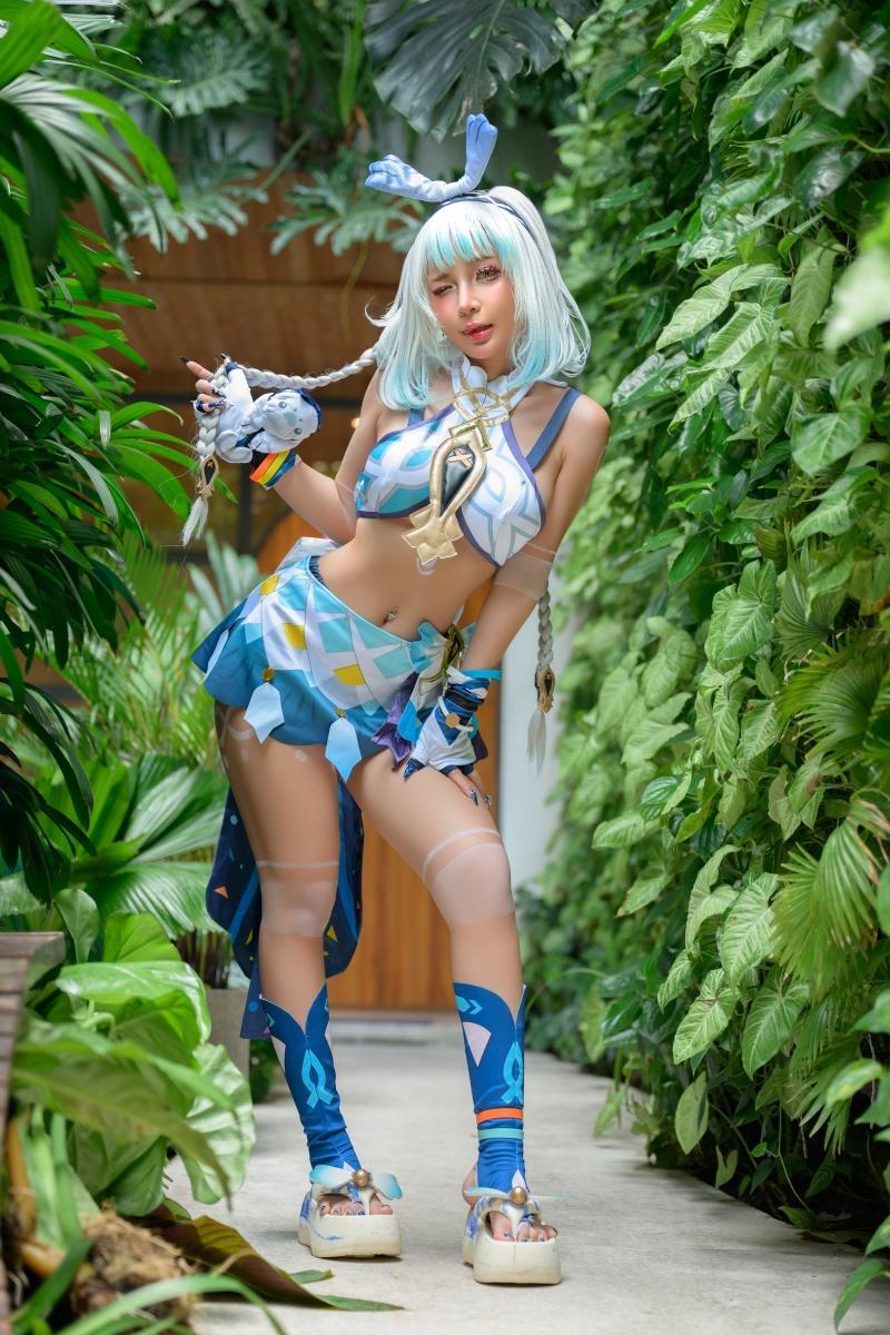Umeko J Mualani Genshin Impact【96P-7V-1.80GB】-完美coser
