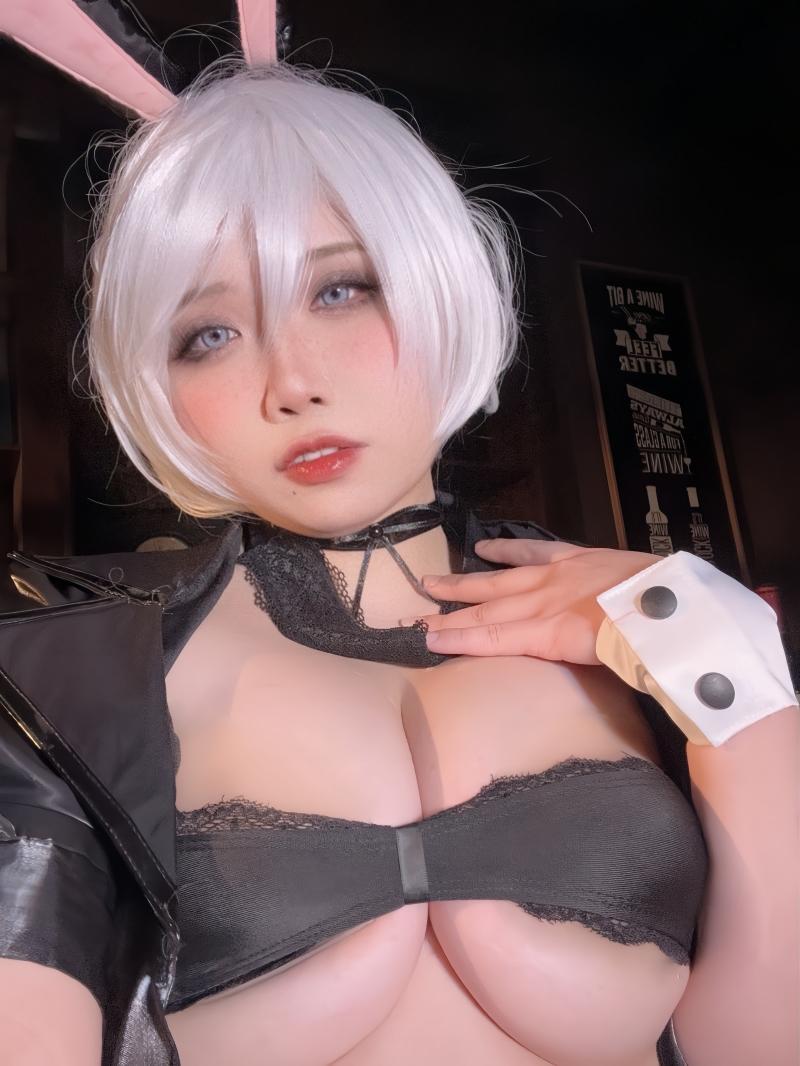贞子蜜桃 2B兔女郎【62P-1V-2.15GB】-完美coser