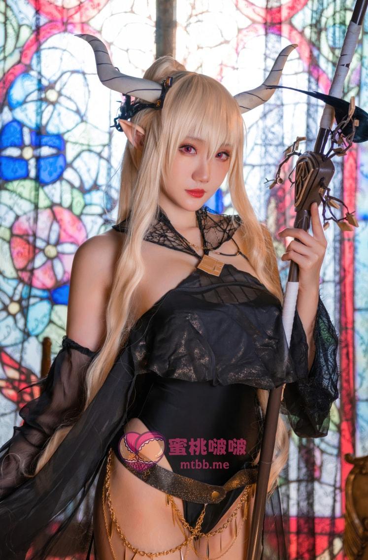 瓜希酱 明日方舟 闪灵 泳装-超级漂亮