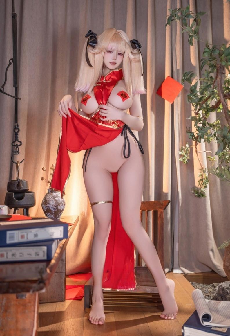 小仓千代w – 新春旗袍-高端精品